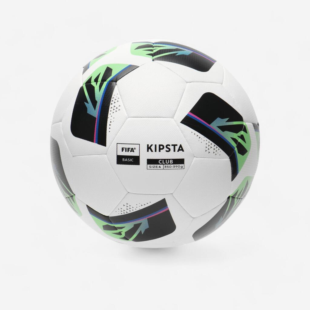 PELOTA DE FÚTBOL HÍBRIDO FIFA BASIC CLUB BALL TALLA 4 BLANCO