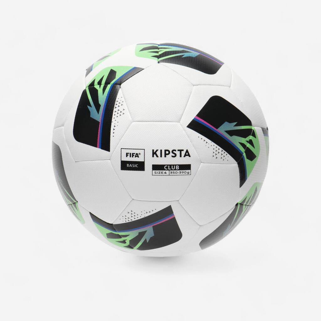 Υβριδική μπάλα ποδοσφαίρου FIFA Basic Club μέγεθος 4 - Λευκό