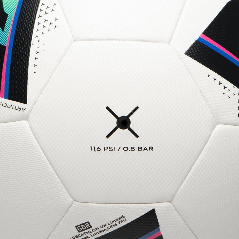 Balón de fútbol híbrido FIFA BASIC CLUB BALL talla 4 blanco