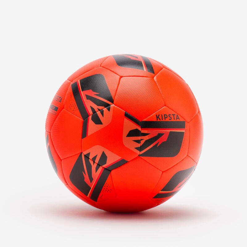 Size 3 Hybrid Football Club - Red/Snow and Fog