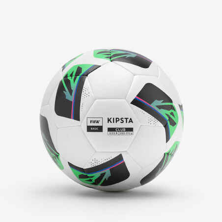 Futbolo kamuolys „Club Hybrid“, 3 dydžio, baltas