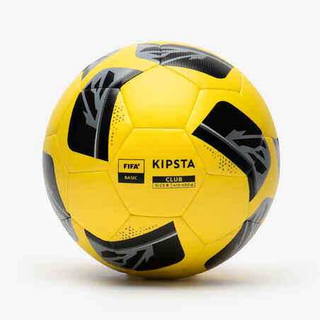 Balón de fútbol híbrido FIFA BASIC CLUB BALL talla 5 amarillo