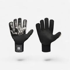 Yetişkin Siyah/Gri Kaleci Eldiveni SUPERESIST F100