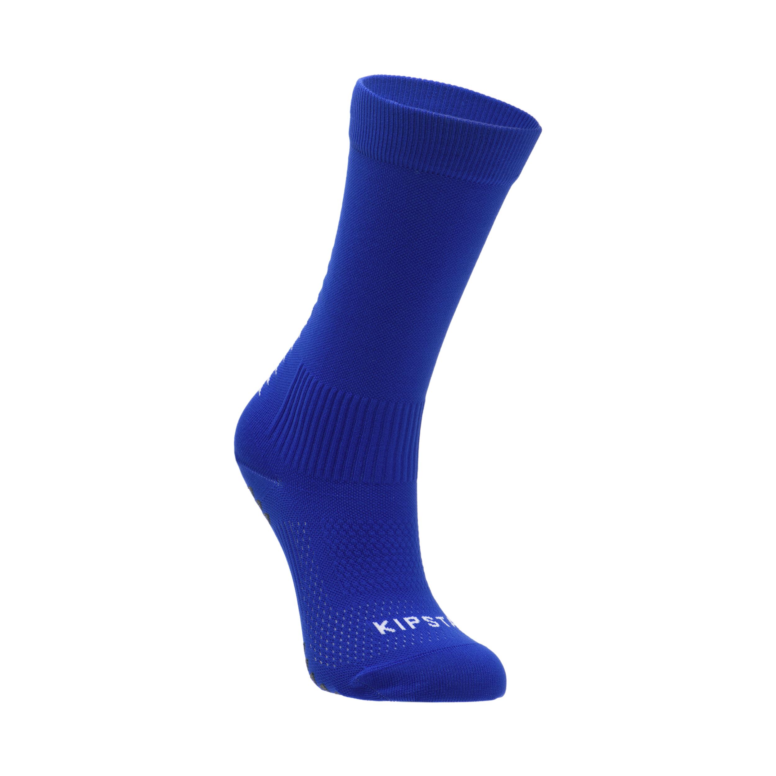 KIPSTA Gripsokken kind Viralto II Mid Club blauw