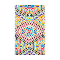 Beach towel 145 x 85 cm - Ikat multicoloured