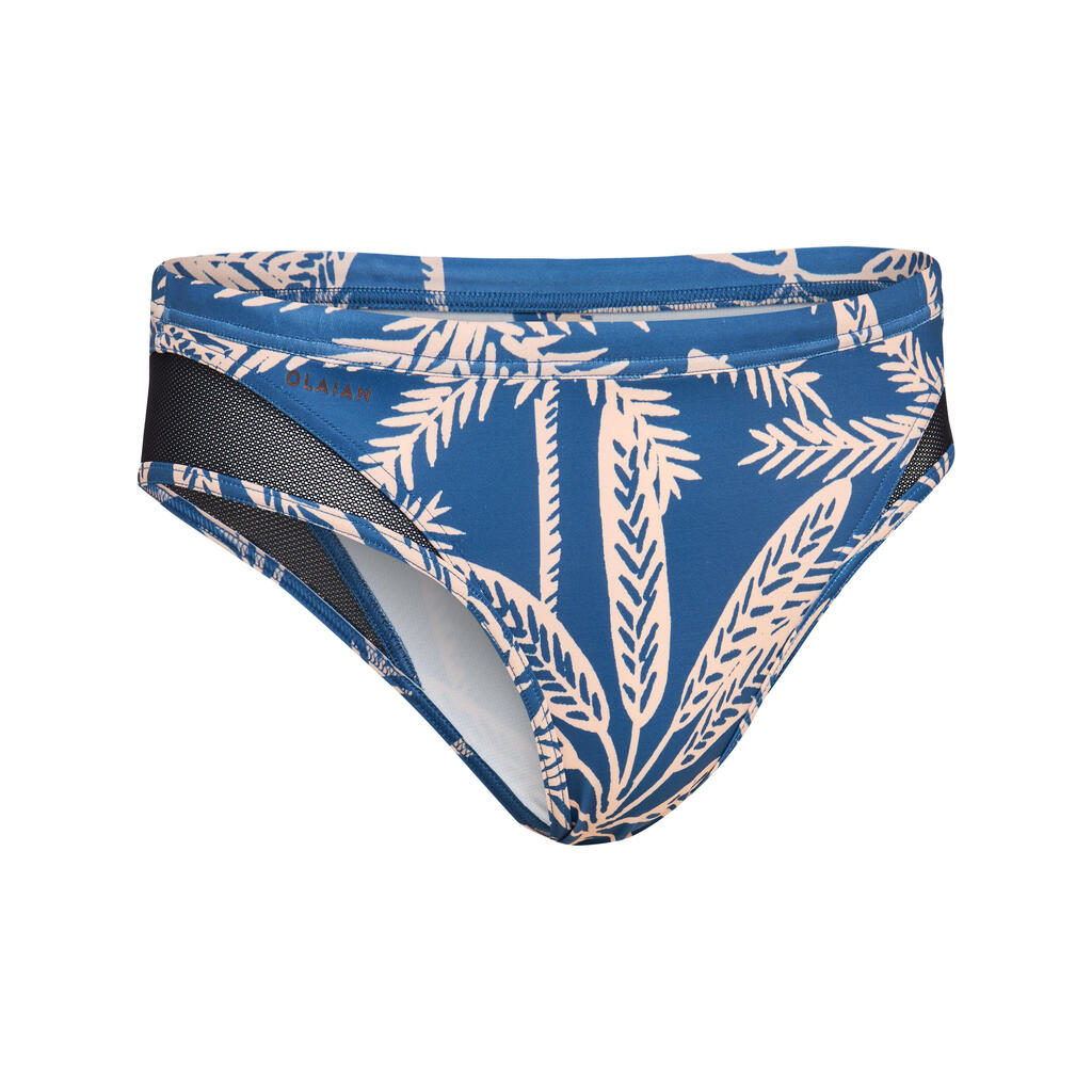 Panty de bikini de surf azul para mujer Savana Palmer