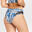 Bas de maillot de bain culotte Femme - Savana palmer bleu