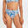 Costume slip donna PALMER fascia vita alta azzurro