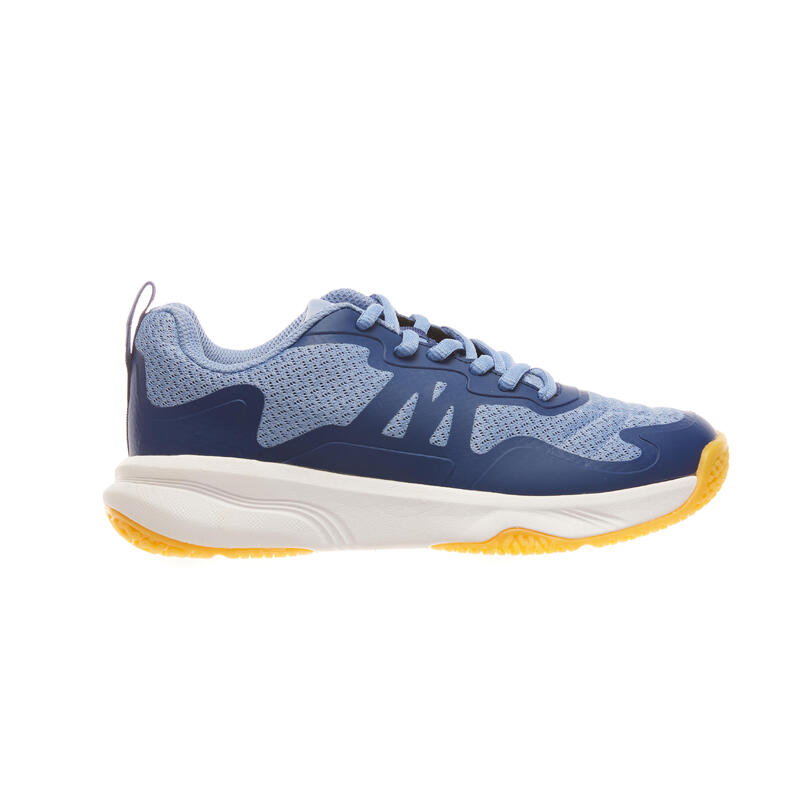 Badmintonschoenen voor kinderen BS SENSATION 530 marineblauw mistgrijs