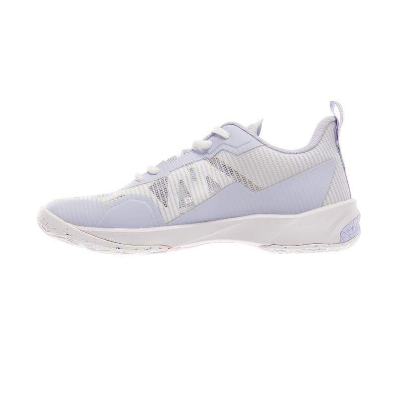 Scarpe badminton donna BS 560 blu-grigio