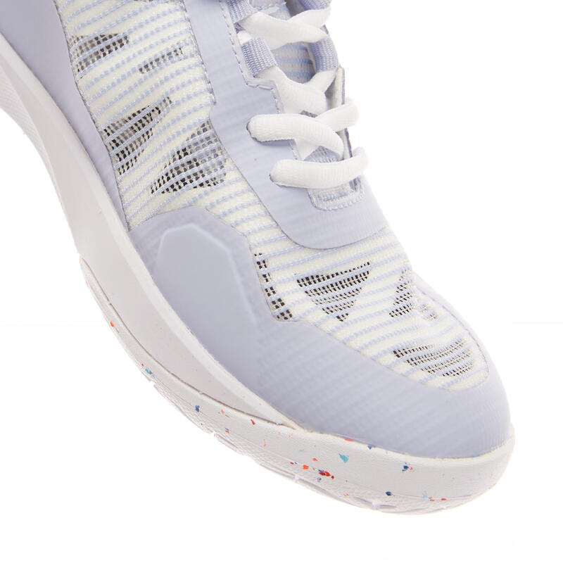 CALÇADO BADMINTON/SQUASH BS 560 LITE MULHER AZUL CINZA