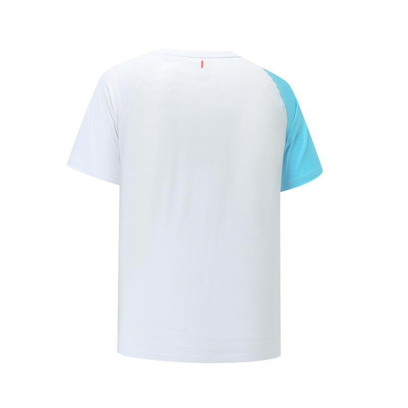 男款輕量羽球T 恤560 淺水藍