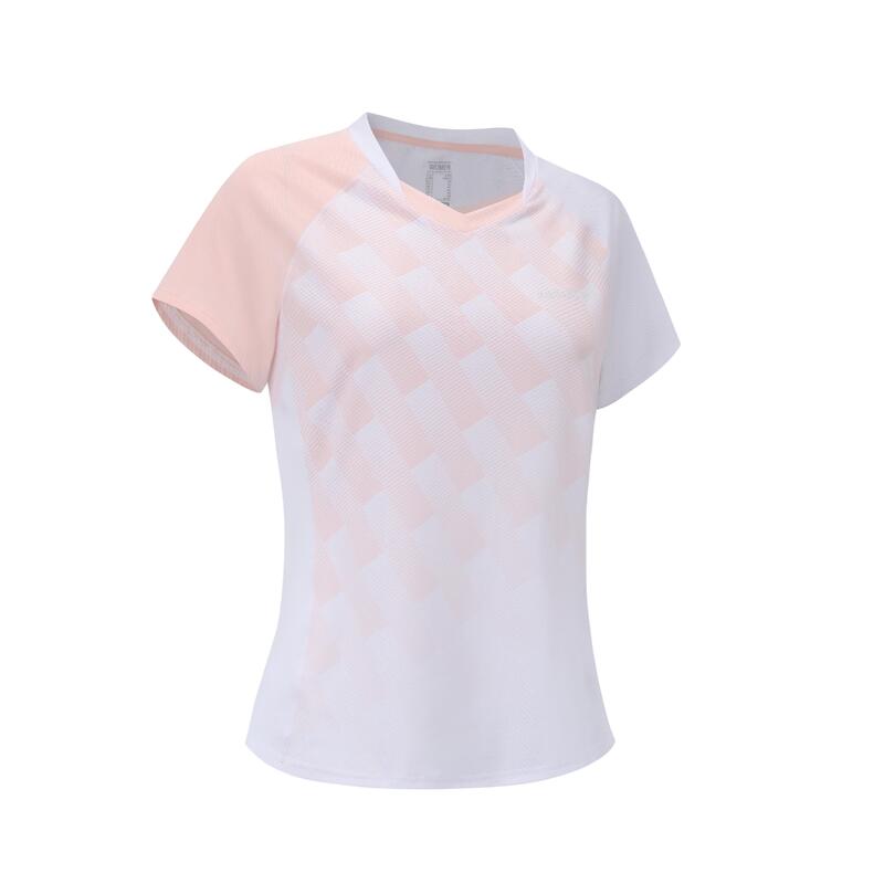 LITE Badminton T-shirt 560 Women White Pink