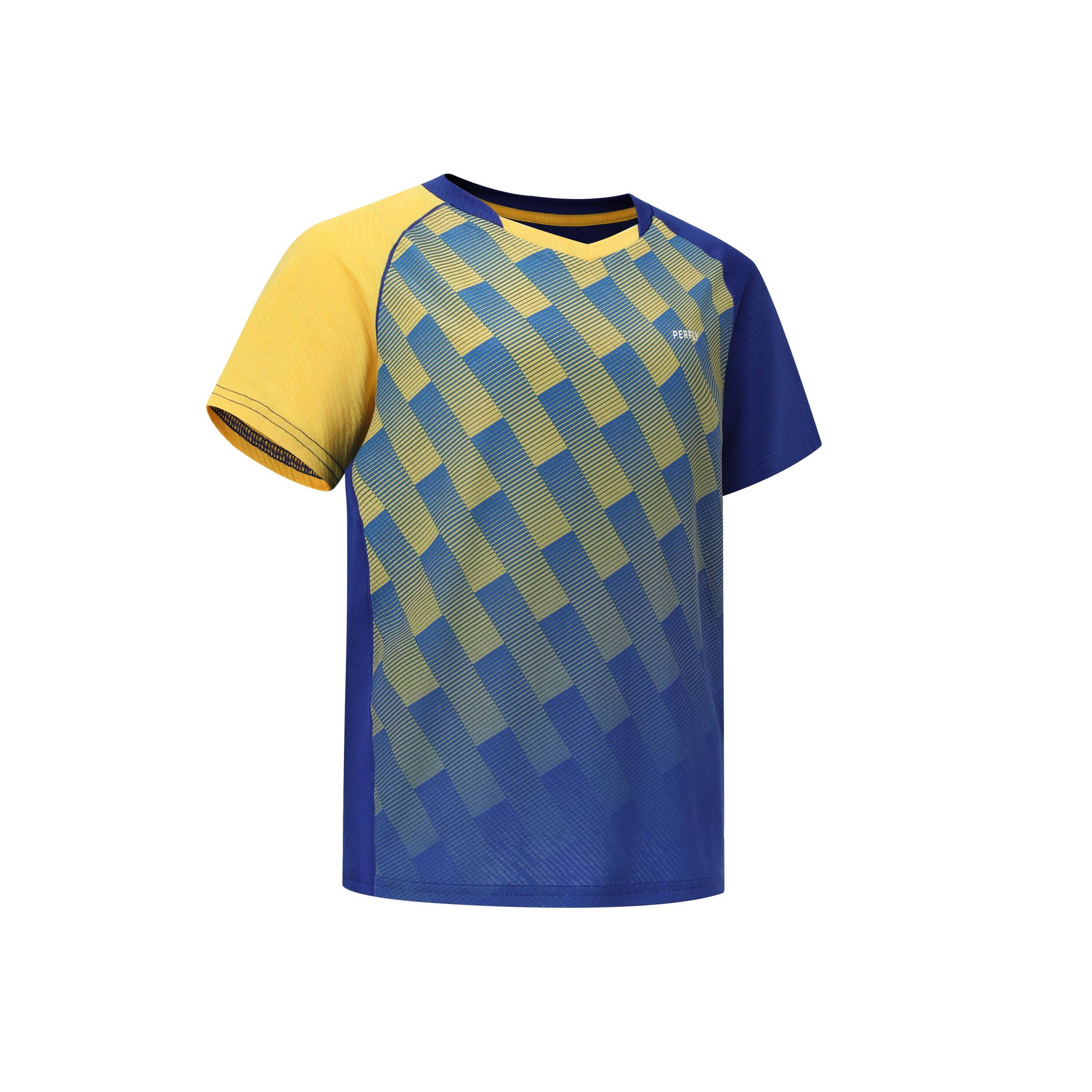 LITE Badminton T-shirt 560 Junior Royal Honey