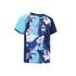 LITE Badminton T-shirt 560 Junior Navy Aqua