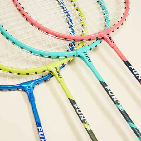 Obiteljski set za badminton Fun BR130 s 4 reketa za odrasle