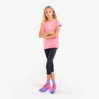 Girl's KIPRUN CARE 900 Seamless Running T-shirt - pink
