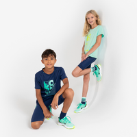 Chaussures de running drop 0 Enfant - KIPRUN KN500 vertes jaunes noires