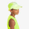 Kids' breathable KIPRUN RUN DRY running cap - yellow