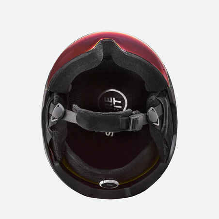 Ski helmet with visor - Head Radar MIPS - black