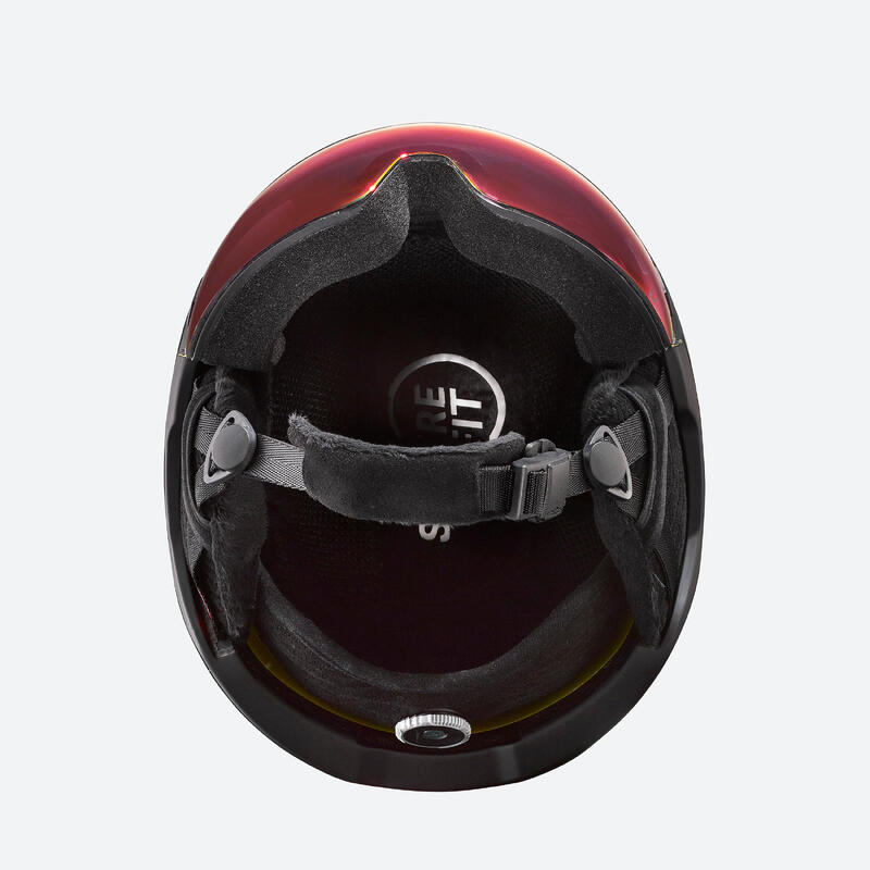 Skihelm met vizier Radar MIPS zwart