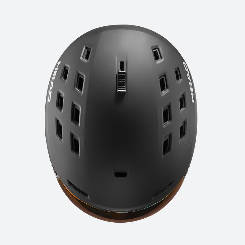 Casque de ski avec visière - Head Radar MIPS noir