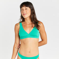 Bikinitop voor dames surfen alle maten 6'50 groen