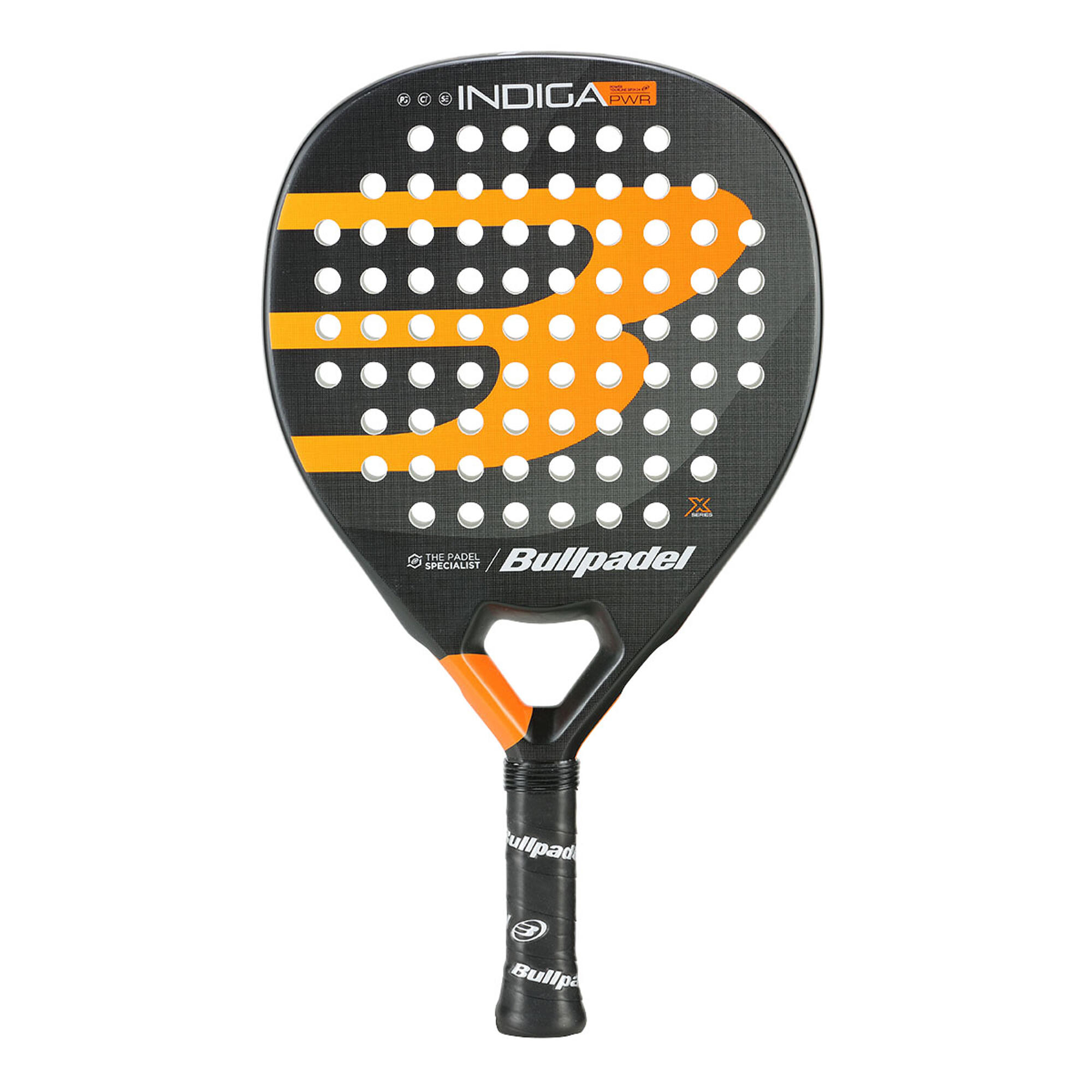 BULLPADEL Adult Padel Racket Indiga PWR