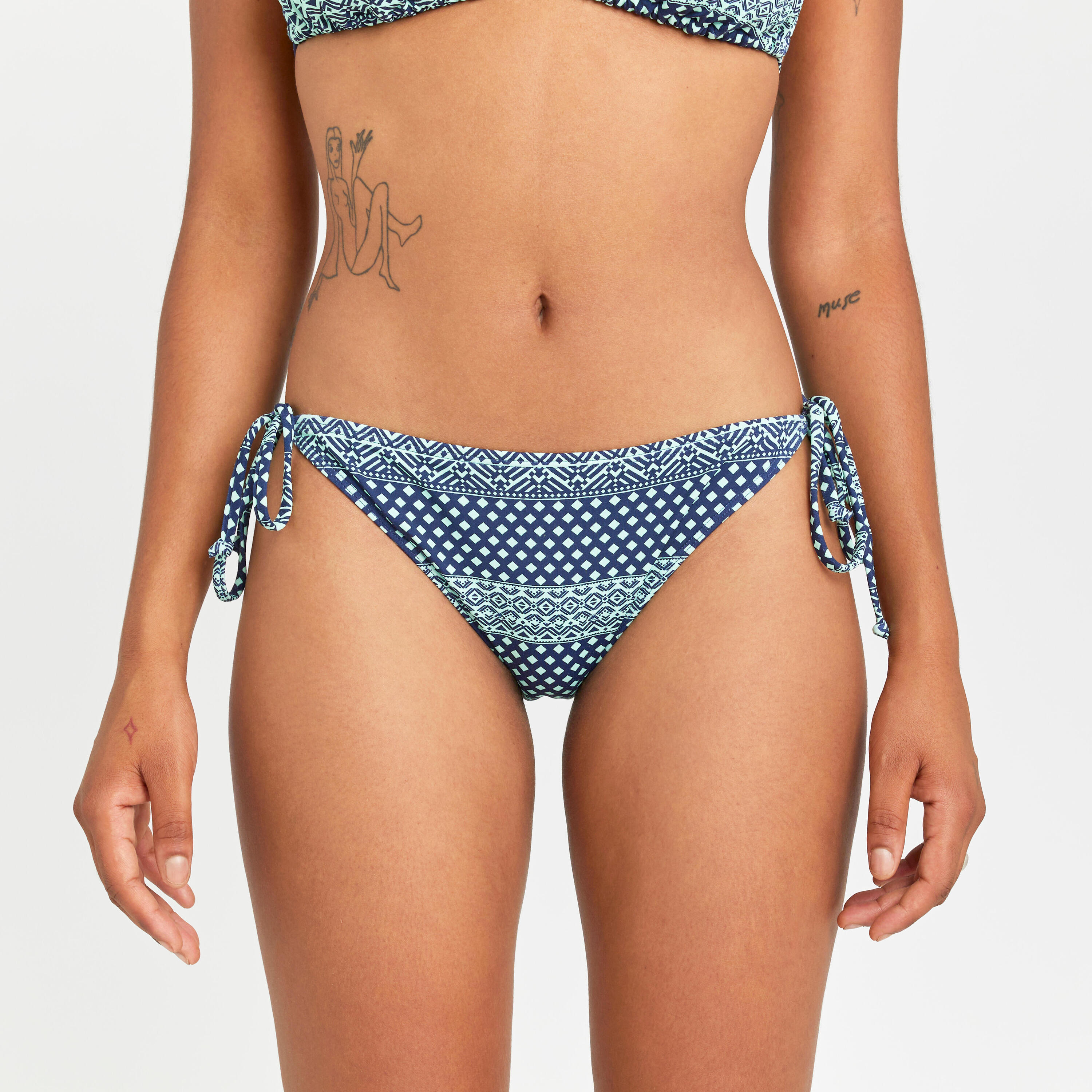 Costume slip donna ROXY GEO verde 2/3