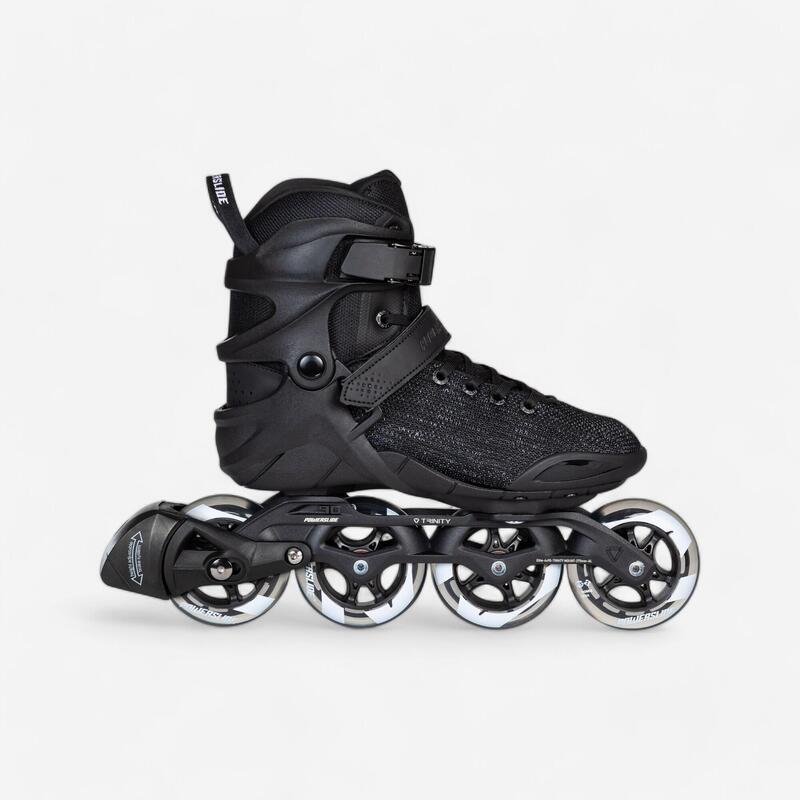 Role fitness Powerslide Phuzion Xenon 4*90mm Negru/Alb Adulți