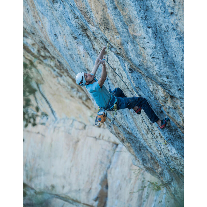 Jean résistant d'escalade VERTIKA Homme- Bleu marine