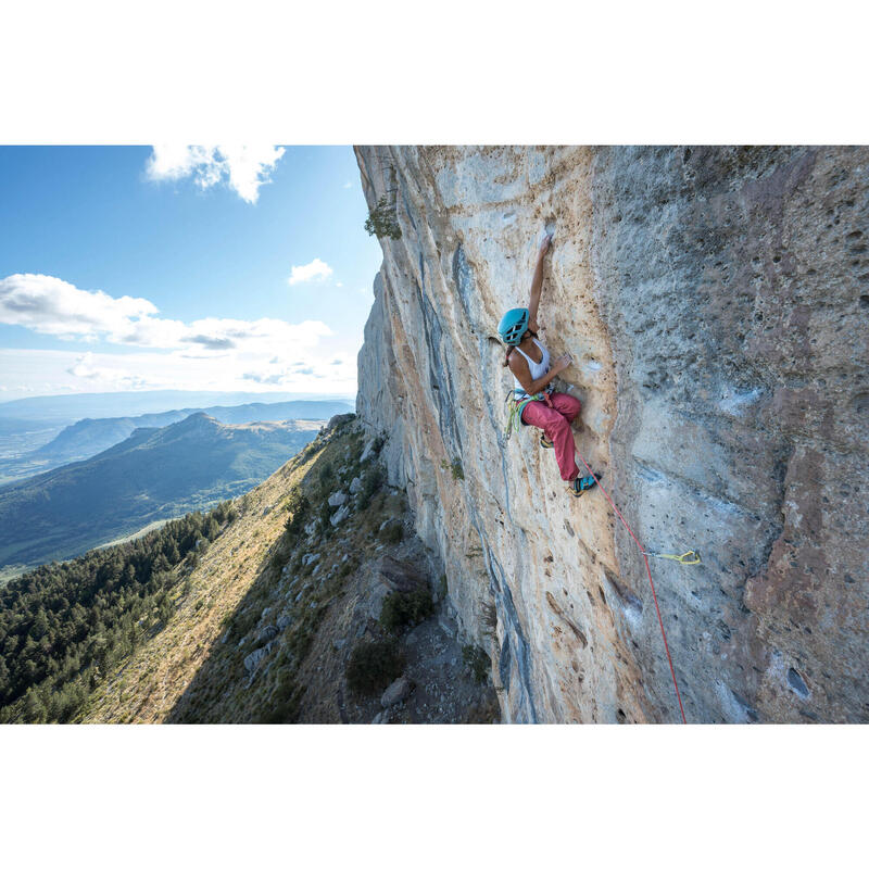 Cască Escaladă/Alpinism EDGE Turcoaz Adulți