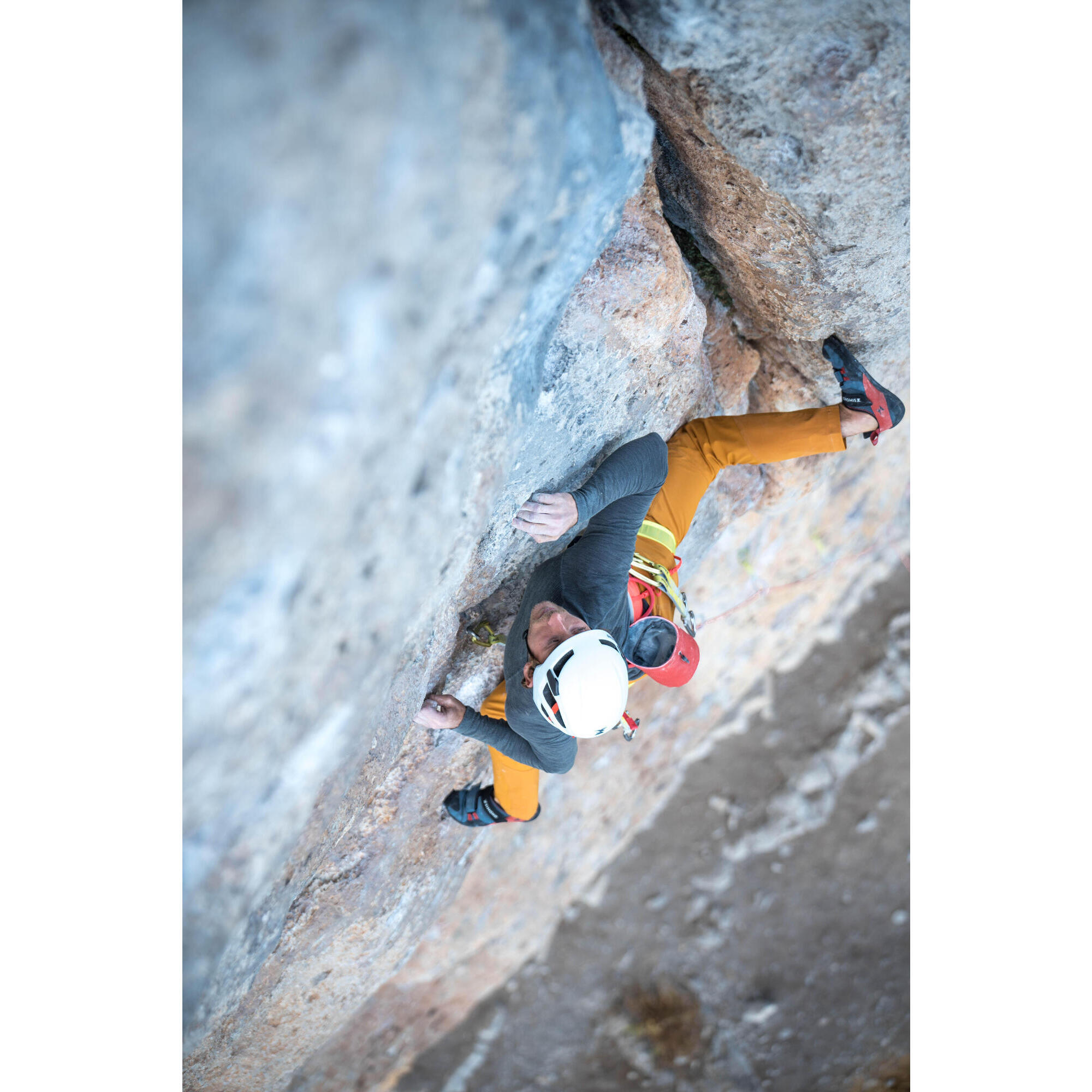 Uomo Pantaloni da arrampicata EDGE - OCRE