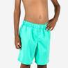 Boys' Swimshort 100 Basic Lightweight & Comfortable Green