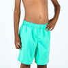 Chlapčenské šortkové plavky 100 Basic zelené