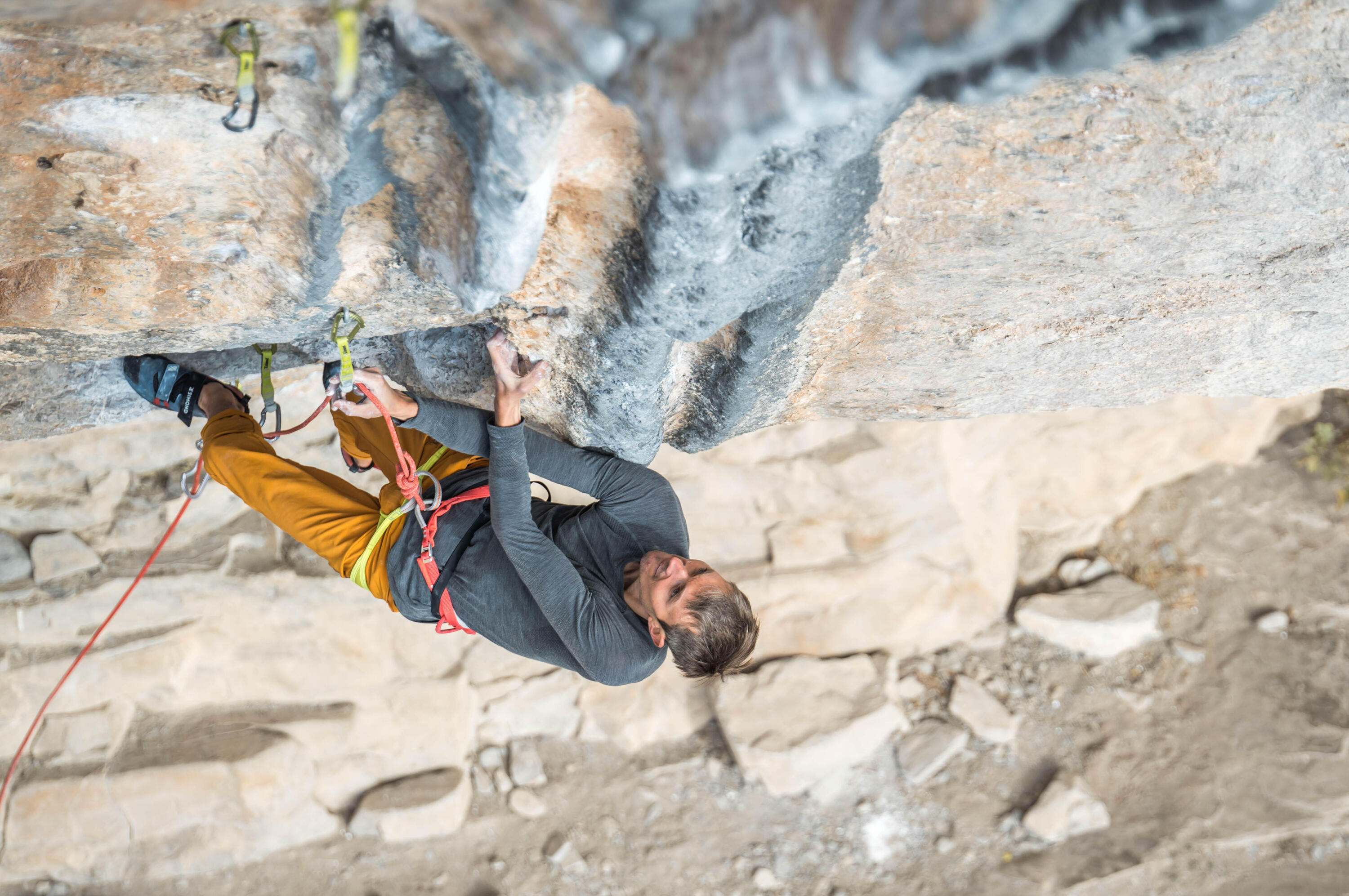 Pánské horolezecké bezešvé vlněné tričko s dlouhým rukávem Alpinism 7/9