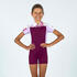 Girls Shorty Swimsuit Una Comfortable & Quick-Dry Violet