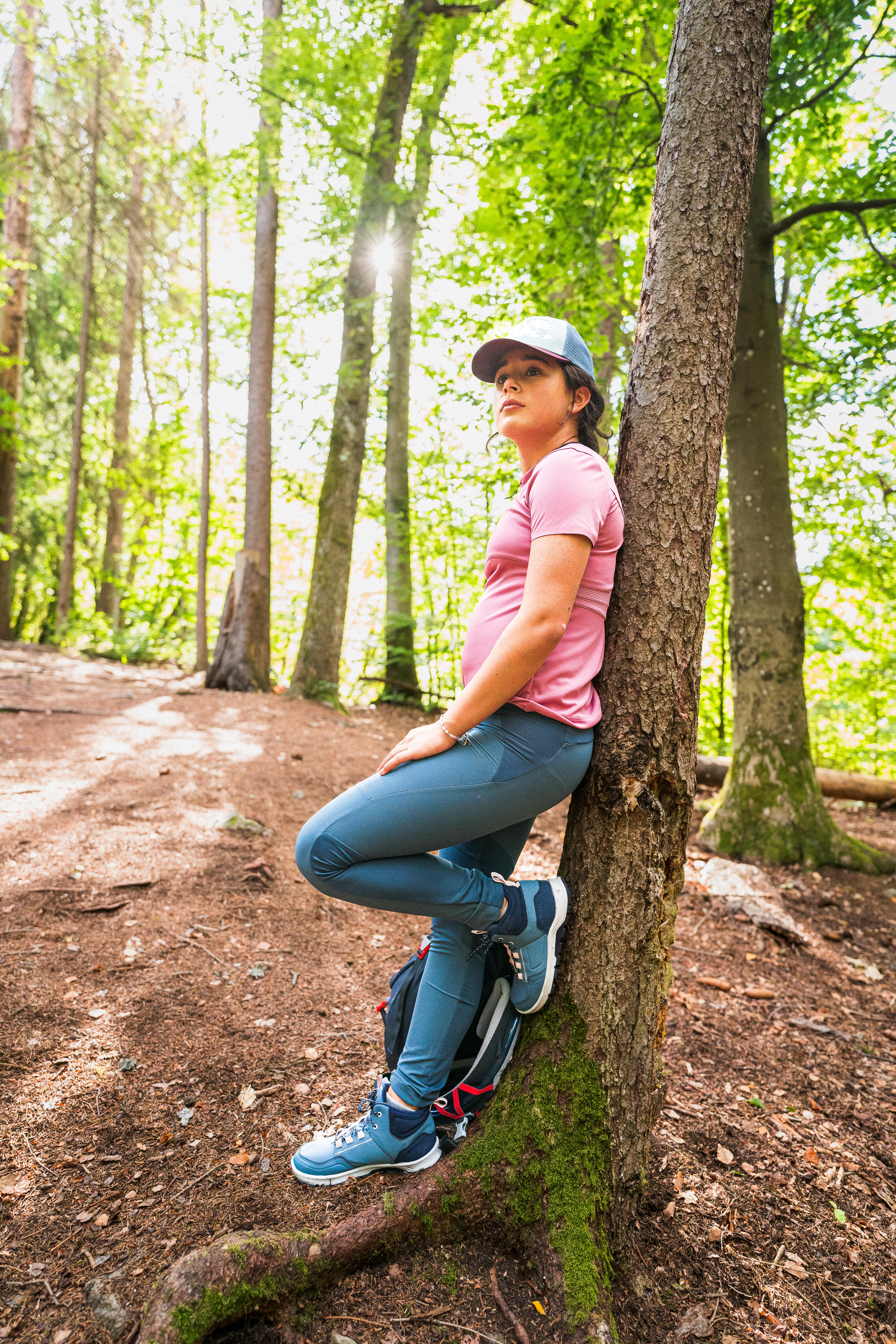 Kids’ Hiking Leggings, MH 500 Age 7–15 - QUECHUA