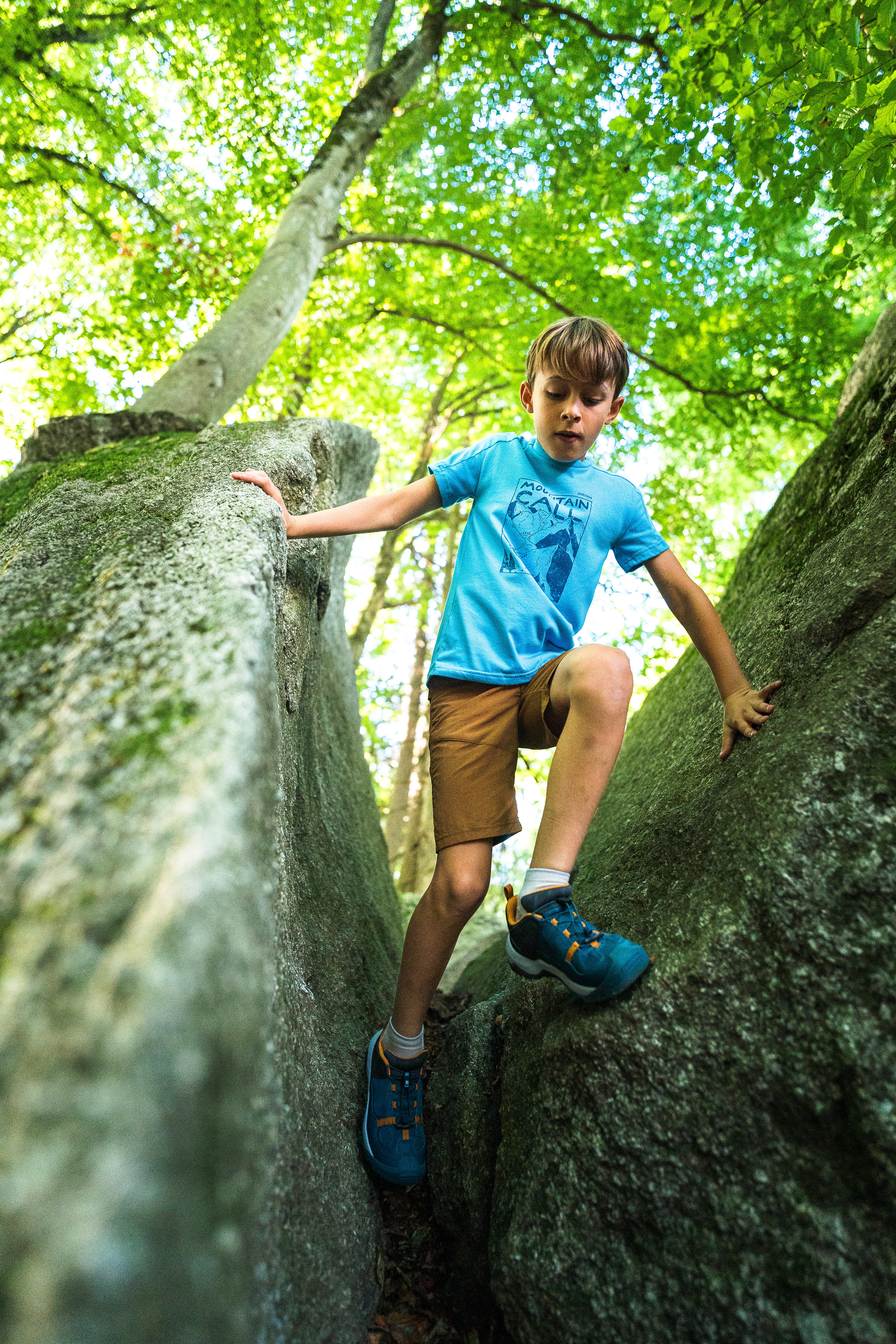 Kids’ Hiking Shorts - MH 500 - QUECHUA