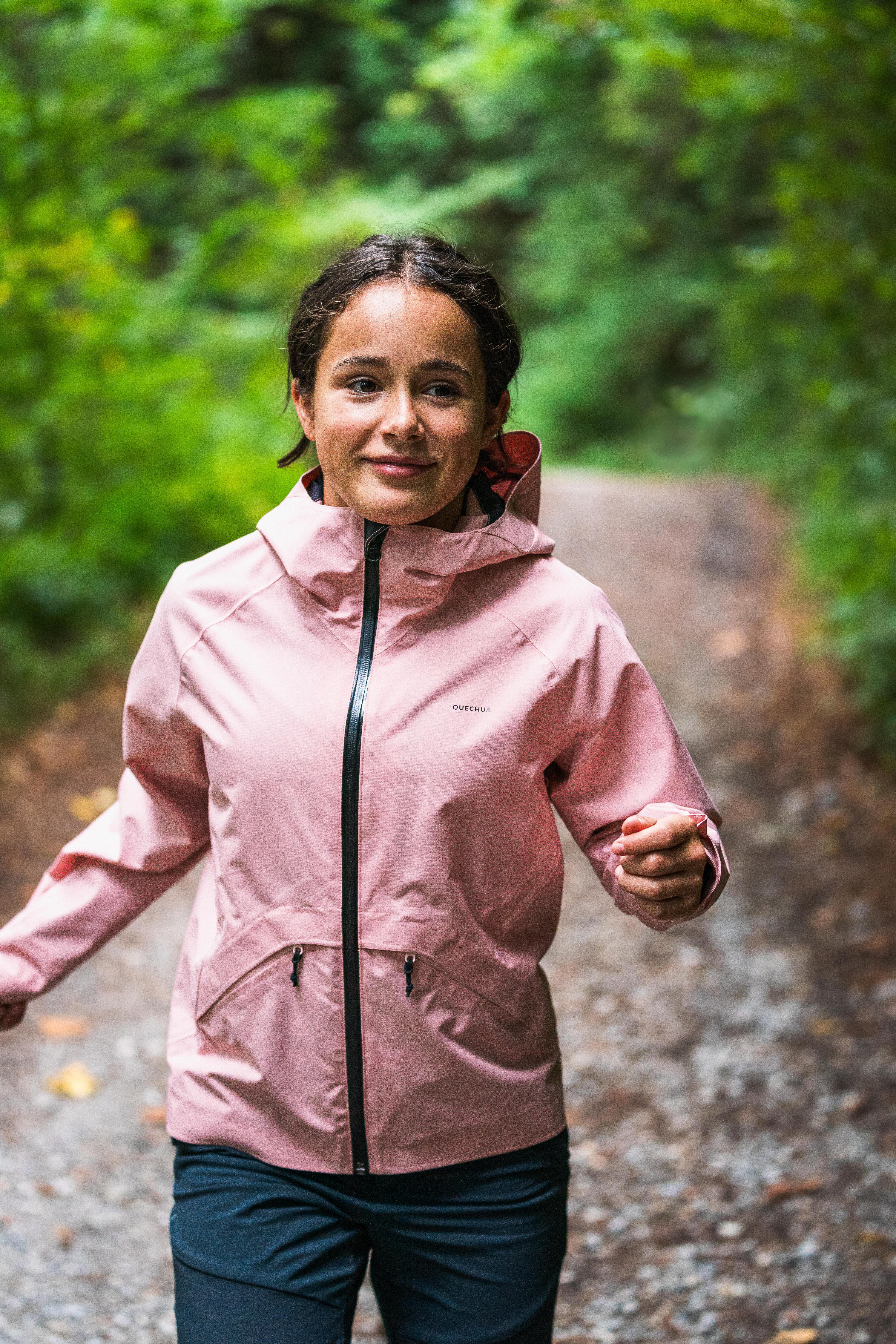 Manteau de randonnée imperméable enfant – MH 900 13/17
