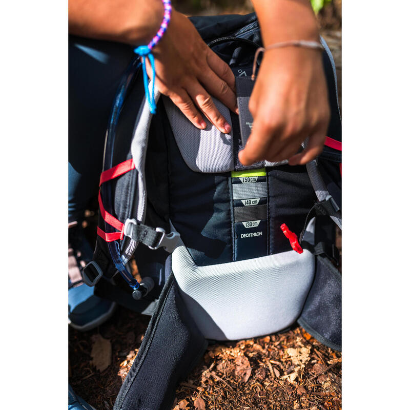 Çocuk Outdoor Sırt Çantası - 7/15 Yaş - 28 L - Gri - MH500