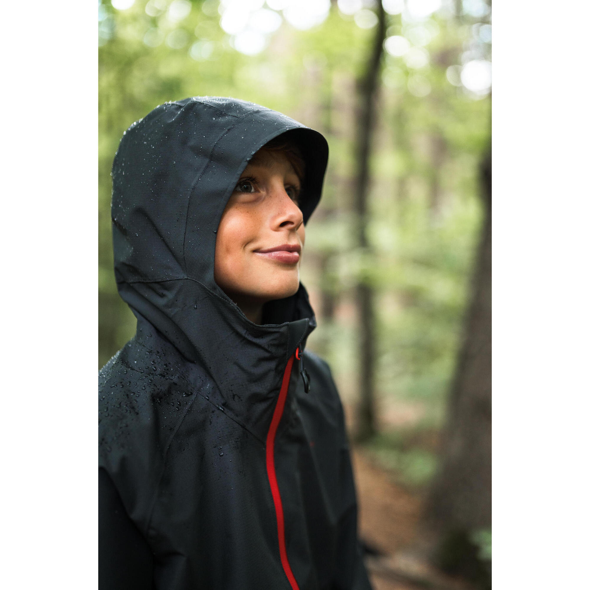 Veste impermeable fille sale