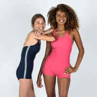 GIRLS' 1P SWIMSUIT VEGA SHORTY BLUE