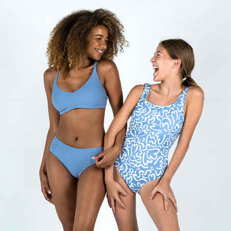 Women's 1-piece swimsuit Heva Joy ondu blue