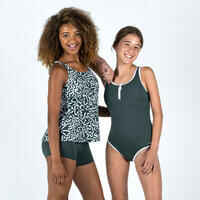 בגד ים שלם לנשים Ines Tankini Shorty Heva Ondu - חאקי