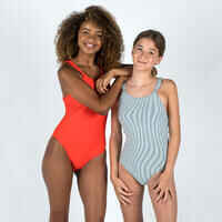 Girl’s Lila Cobe 1-piece swimsuit red