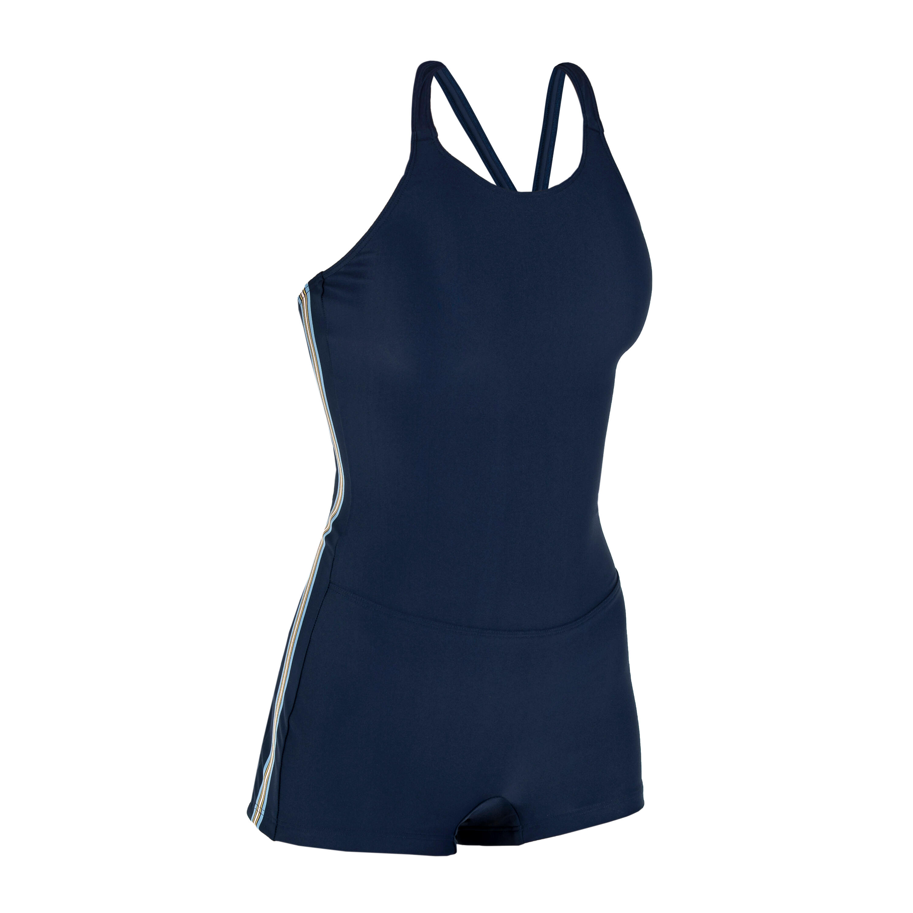 Kids' 1-Piece Shorty Swimsuit - Vega - NABAIJI