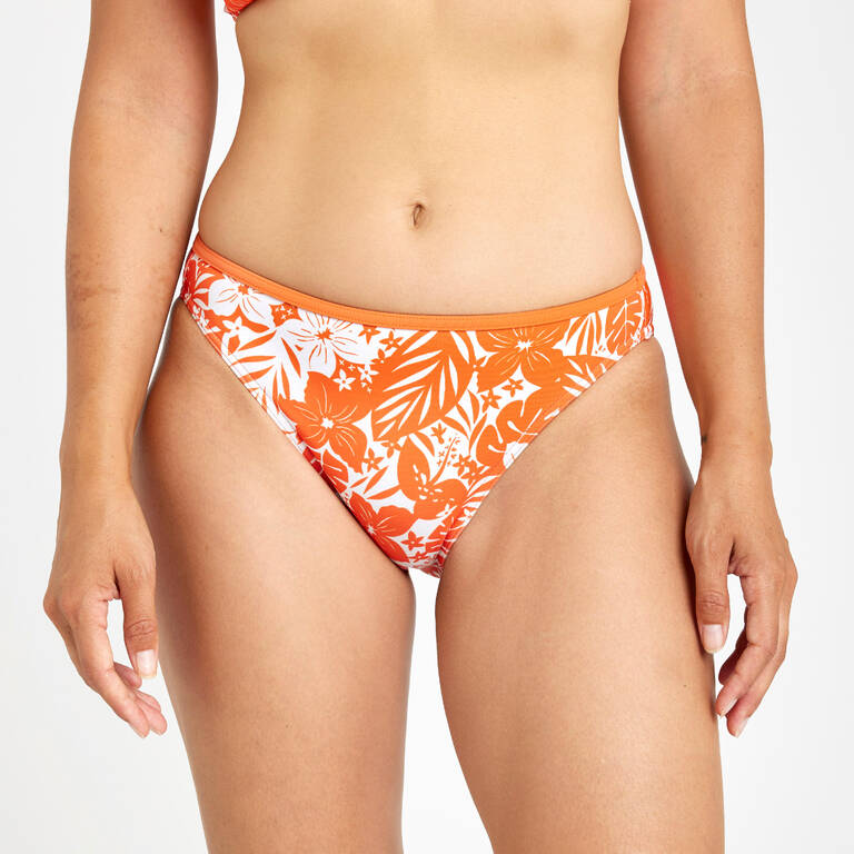 Women's briefs swimsuit bottoms - Nina borneo orange