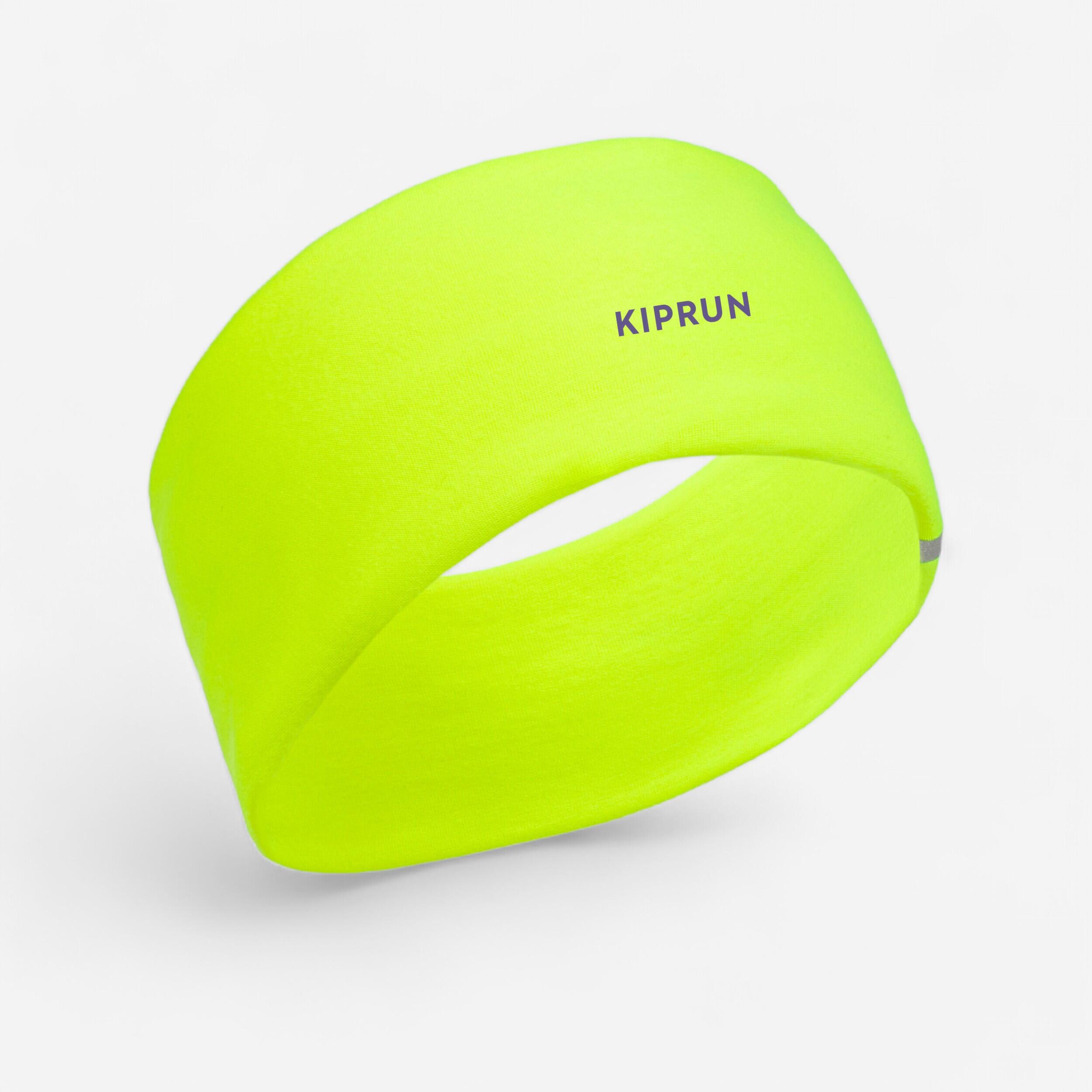Kiprun - Tour De Cou /bandeau Multifonctions Running Made In Germany Homme Femme Jaune Fl - Bandeau - Running Trail Athletisme - - Taille Unique -