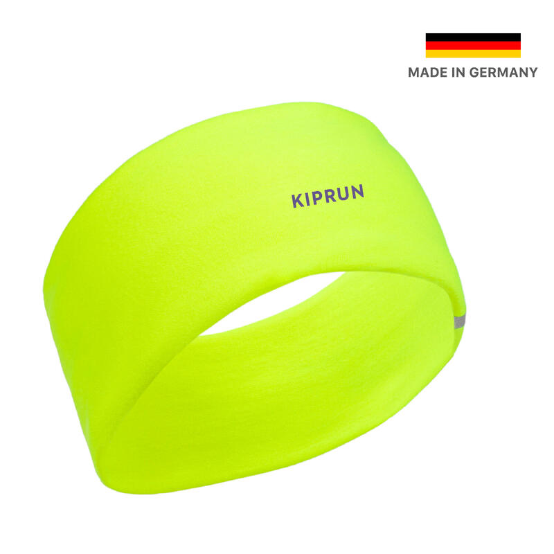 Braga cuello/Cinta multifunción running Made in Germany Hombre Mujer amarillo fl